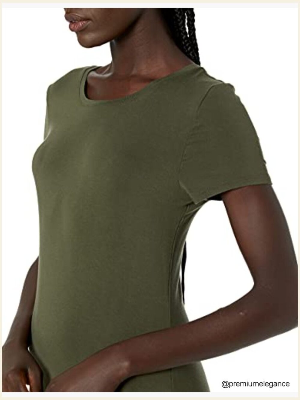 Flowy Short-Sleeve Maxi Dress, Rayon Stretch Jersey, Regular Fit - Picture 4 of 7